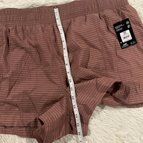 Avia womens NWT XXXL 22 Blush atheltic shorts Hybrid Moisture Wick - Picture 8 of 8